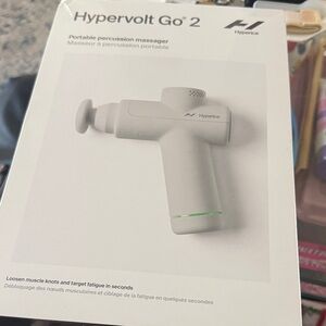 Hypervolt Go 2 White Percussion Massager